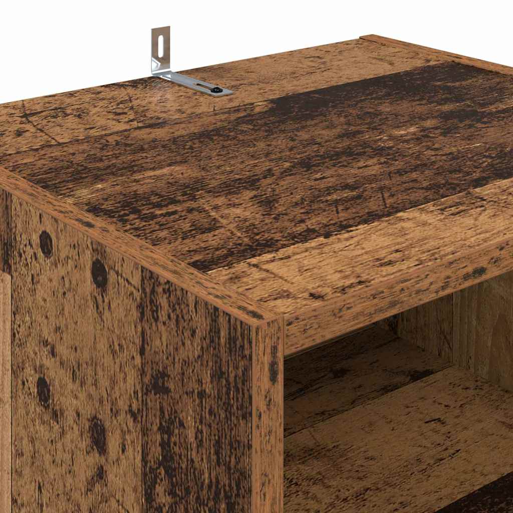 TV-kast Oud Hout 160 x 35 x 55 cm Bewerkt hout