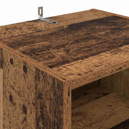 TV-kast Oud Hout 160 x 35 x 55 cm Bewerkt hout