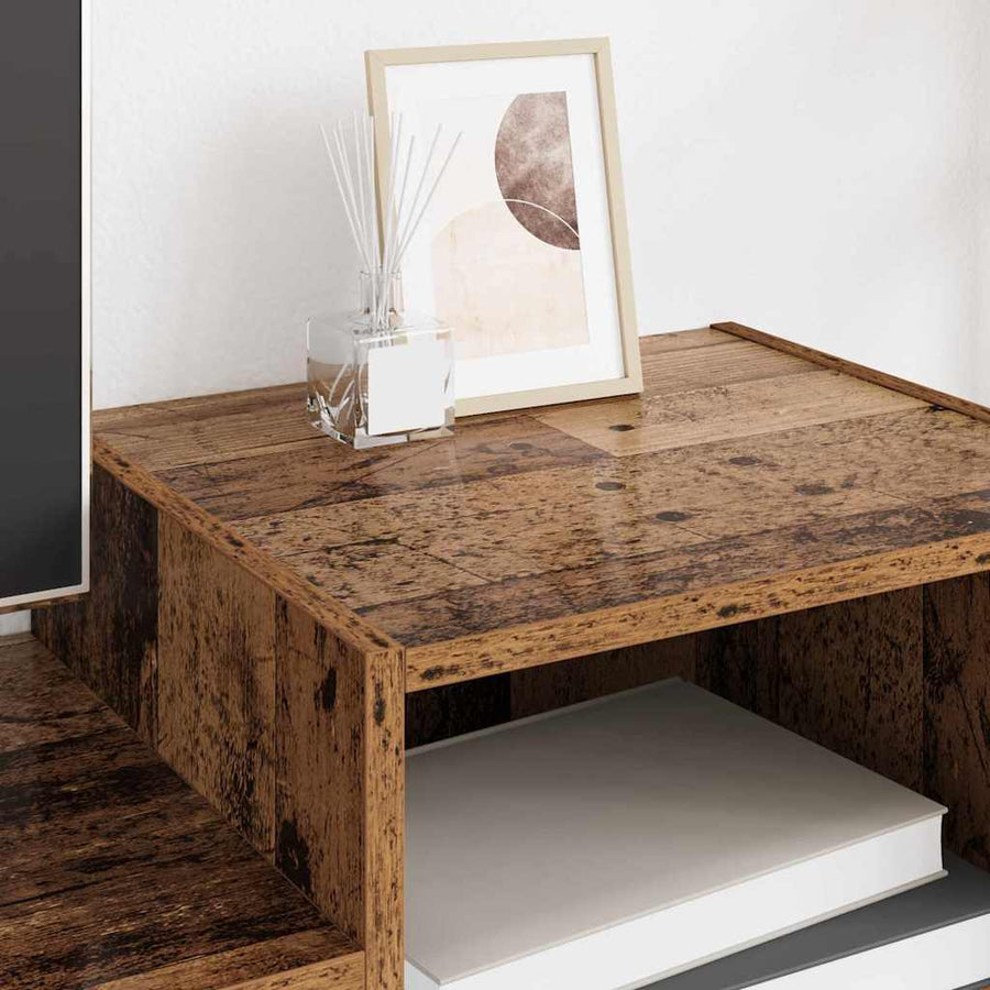 TV-kast Oud Hout 160 x 35 x 55 cm Bewerkt hout