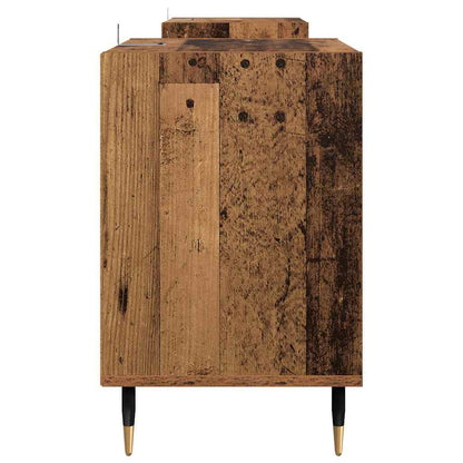 TV-kast Oud Hout 160 x 35 x 55 cm Bewerkt hout