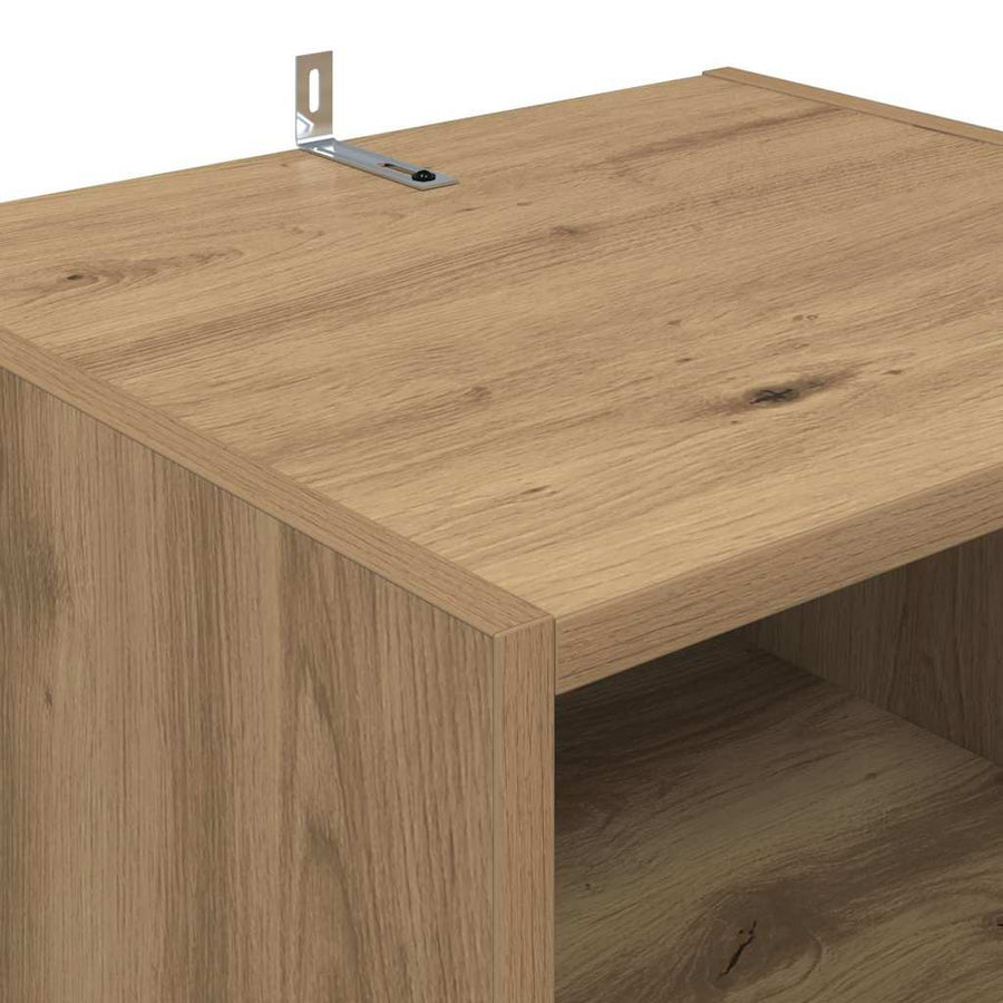 TV-kast Artisan Eiken 160 x 35 x 55 cm Bewerkt hout