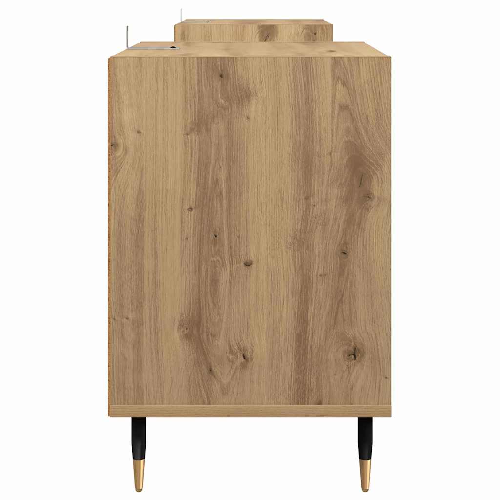 TV-kast Artisan Eiken 160 x 35 x 55 cm Bewerkt hout