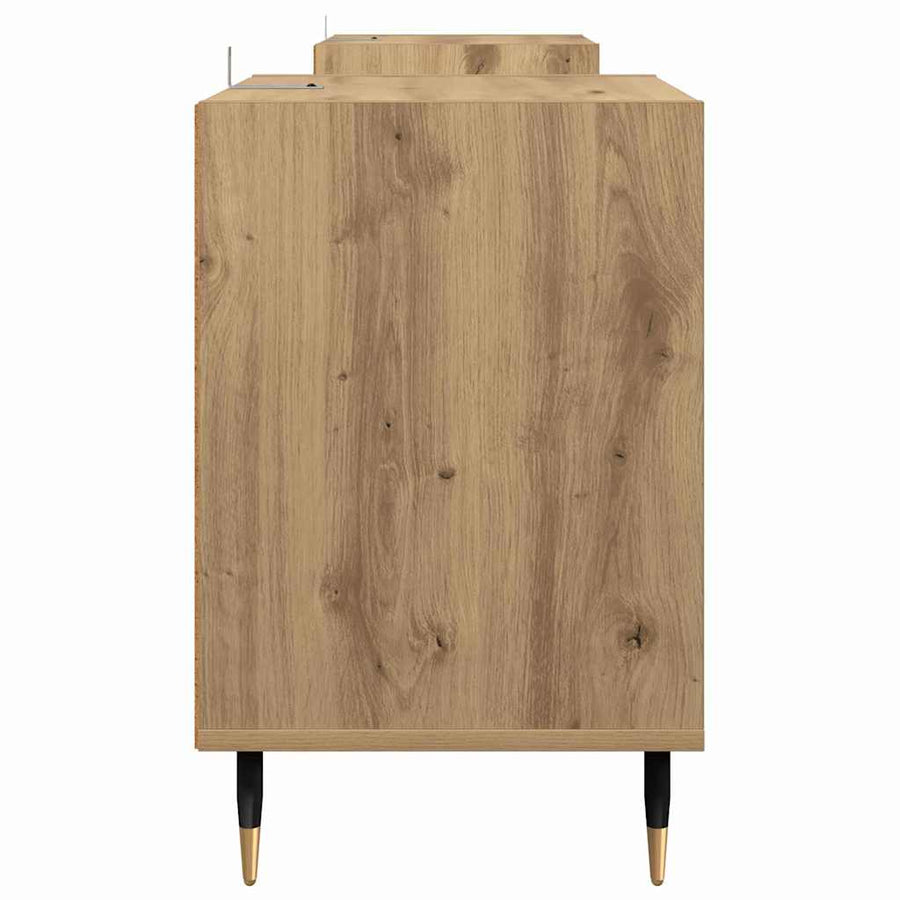 TV-kast Artisan Eiken 160 x 35 x 55 cm Bewerkt hout