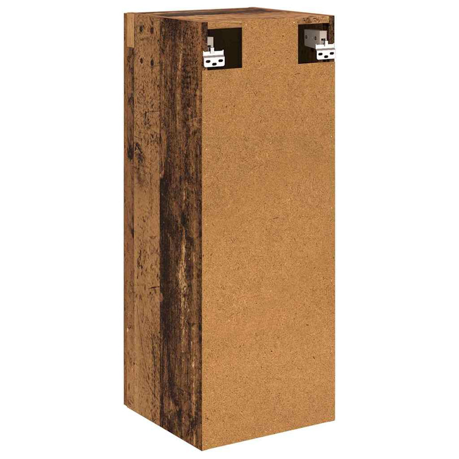 Wandkast Oud Hout 34,5 x 34 x 90 cm Bewerkt hout