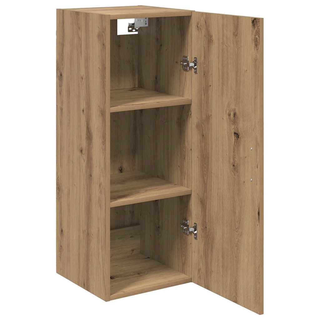 Wandkast Artisan Eiken 34,5 x 34 x 90 cm Bewerkt hout