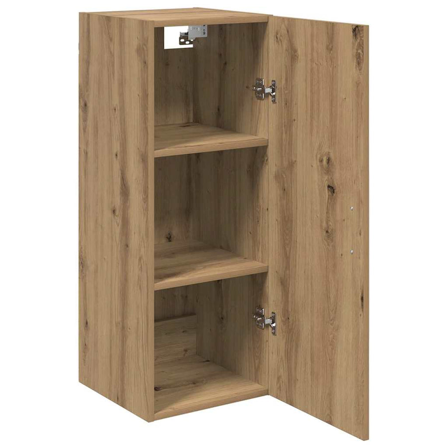 Wandkast Artisan Eiken 34,5 x 34 x 90 cm Bewerkt hout