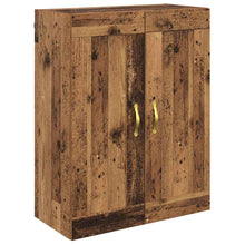 Wandkast Oud Hout 69,5 x 34 x 90 cm Bewerkt hout