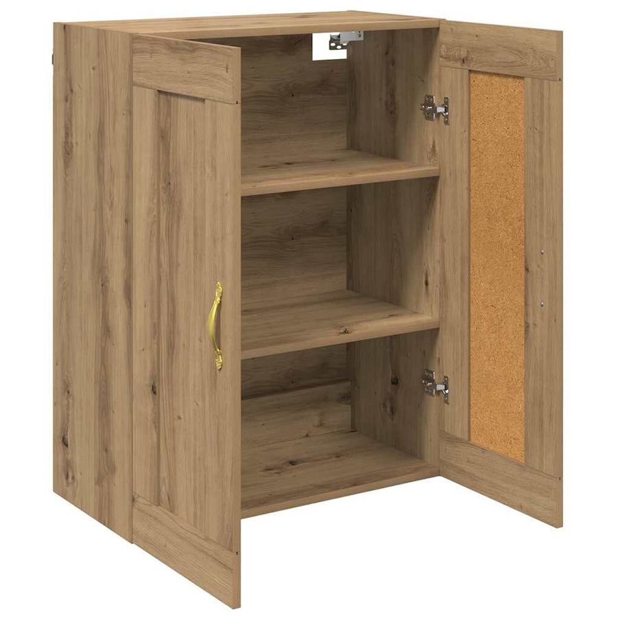 Wandkast Artisan Eiken 69,5 x 34 x 90 cm Bewerkt hout
