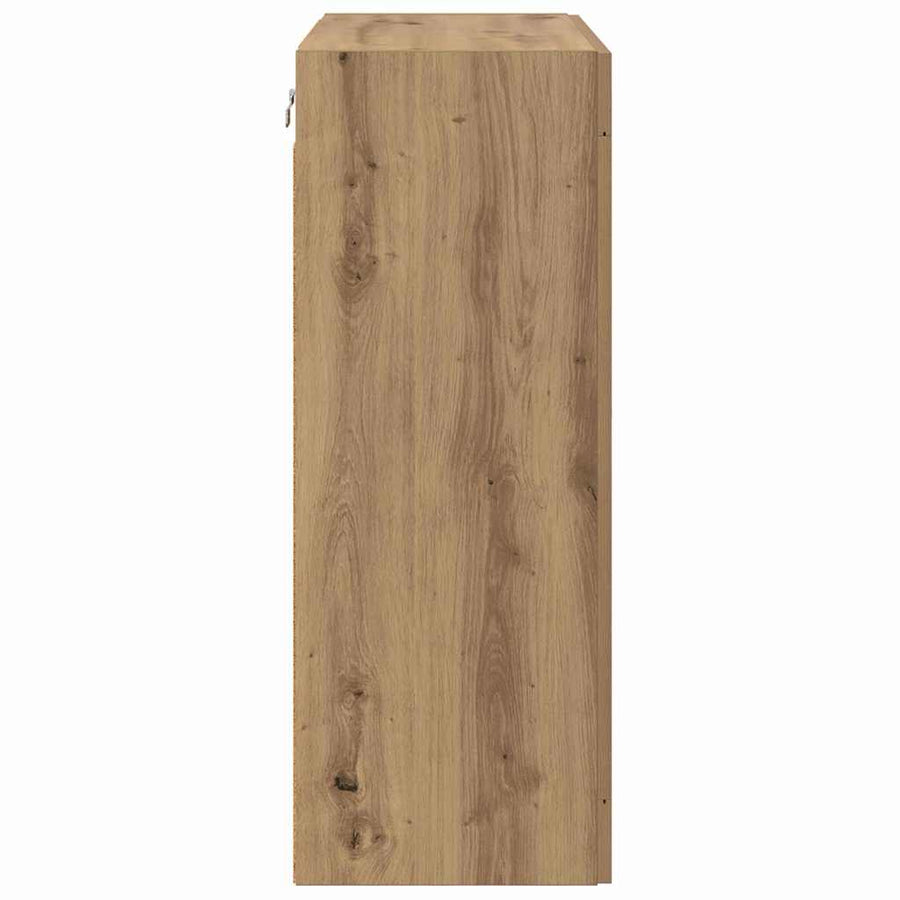 Wandkast Artisan Eiken 69,5 x 34 x 90 cm Bewerkt hout