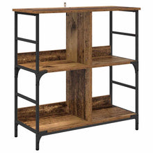 Boekenkast Oud hout 78,5 x 33 x 82 cm Bewerkt hout