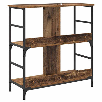 Boekenkast Oud hout 78,5 x 33 x 82 cm Bewerkt hout