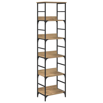 Boekenkast Artisan Eiken 50 x 33 x 188,5 cm Bewerkt hout