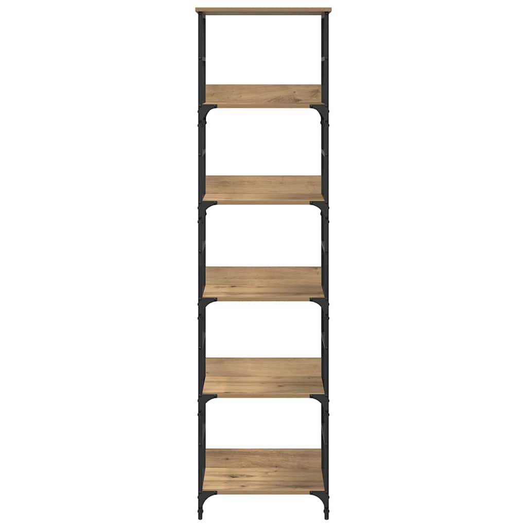 Boekenkast Artisan Eiken 50 x 33 x 188,5 cm Bewerkt hout