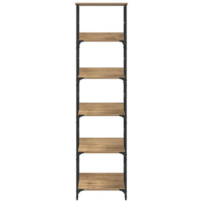 Boekenkast Artisan Eiken 50 x 33 x 188,5 cm Bewerkt hout