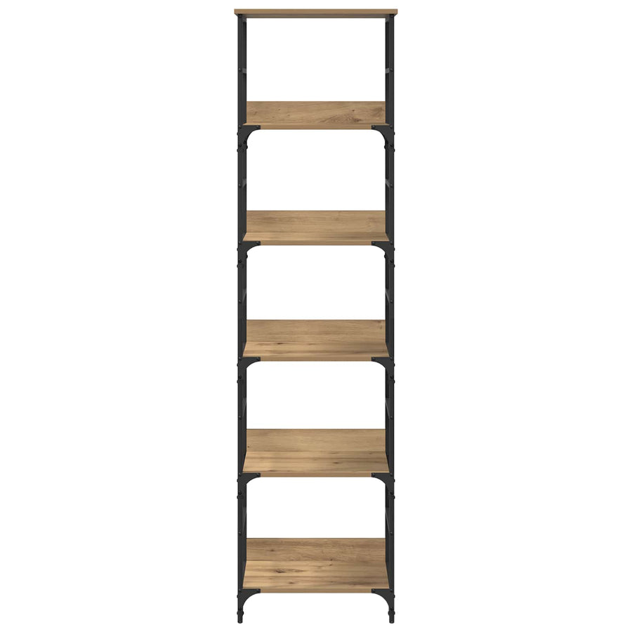 Boekenkast Artisan Eiken 50 x 33 x 188,5 cm Bewerkt hout