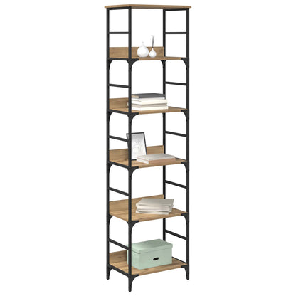 Boekenkast Artisan Eiken 50 x 33 x 188,5 cm Bewerkt hout