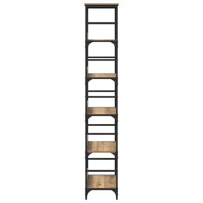 Boekenkast Artisan Eiken 50 x 33 x 188,5 cm Bewerkt hout