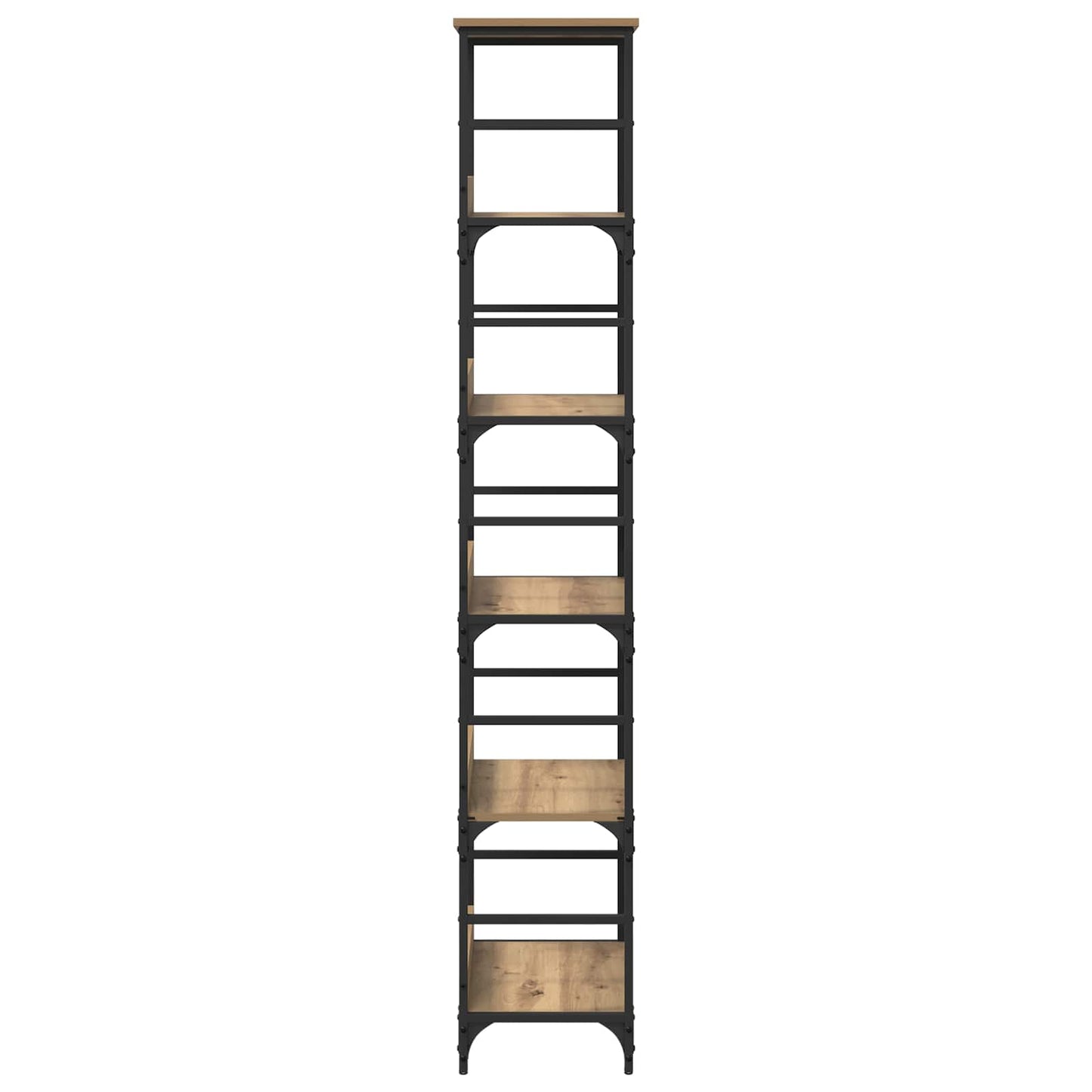 Boekenkast Artisan Eiken 50 x 33 x 188,5 cm Bewerkt hout