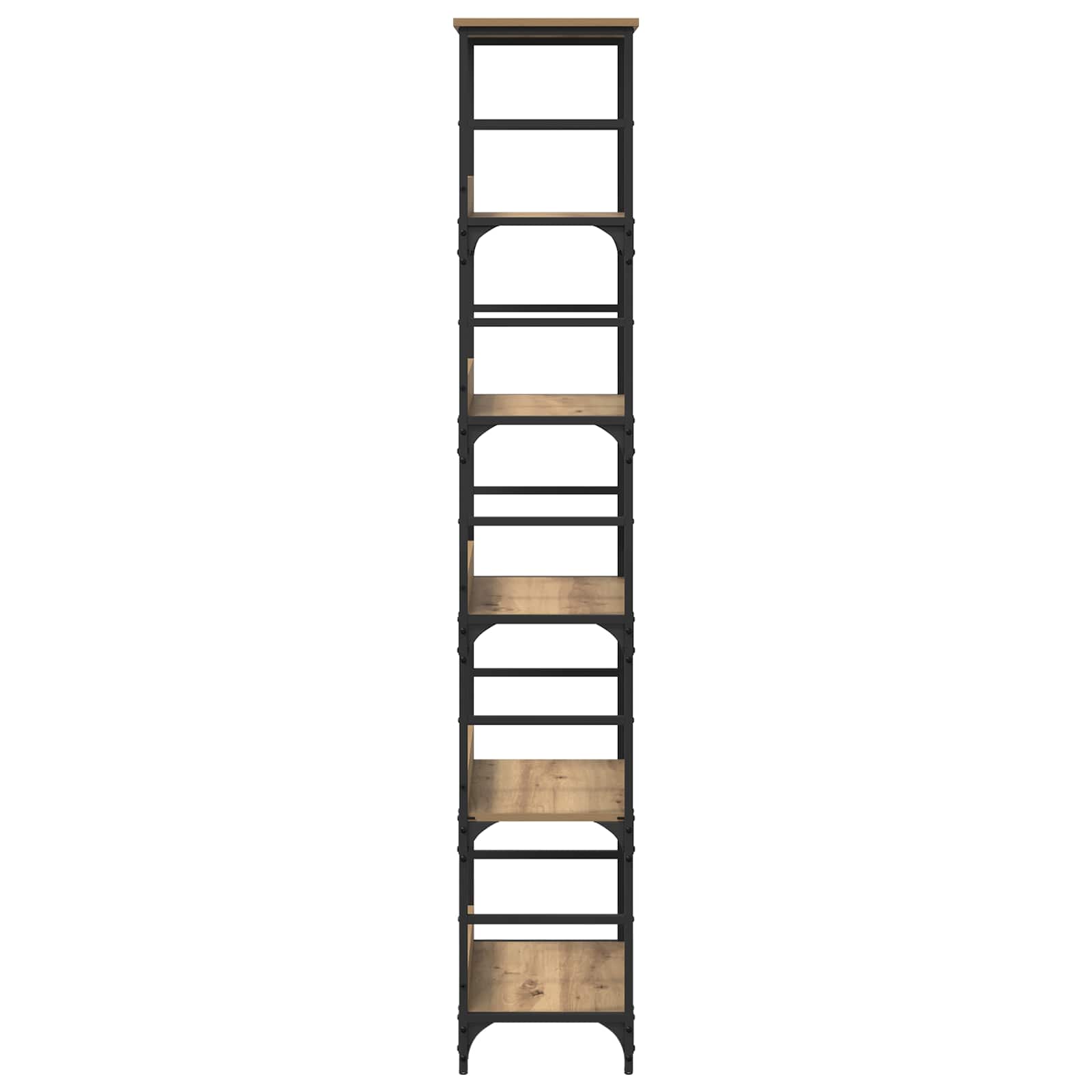 Boekenkast Artisan Eiken 50 x 33 x 188,5 cm Bewerkt hout