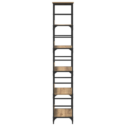 Boekenkast Artisan Eiken 50 x 33 x 188,5 cm Bewerkt hout