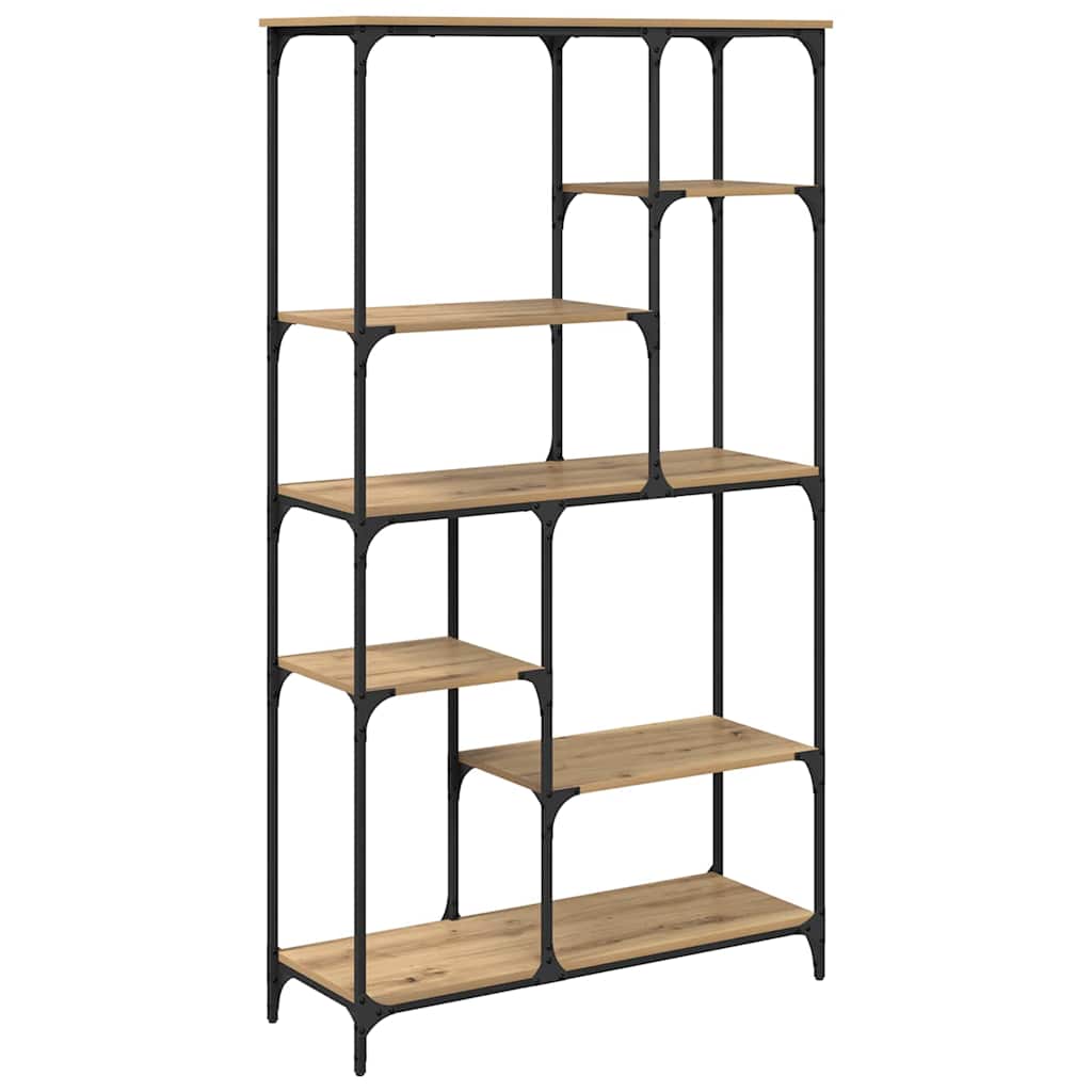 Boekenkast Artisan Eiken 99 x 35,5 x 176 cm Bewerkt hout
