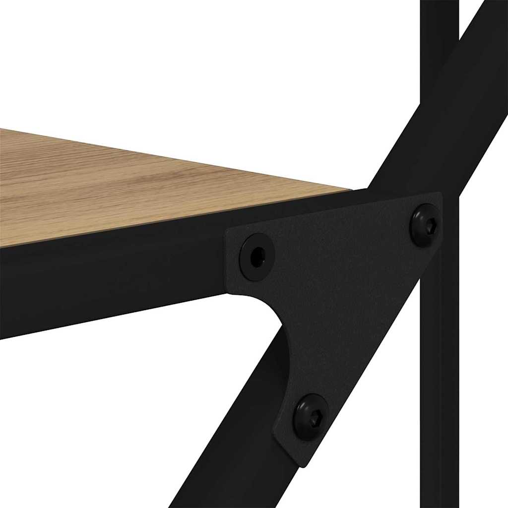 Boekenkast Artisan Eiken 91 x 36 x 176 cm Bewerkt hout