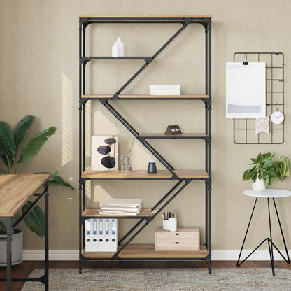 Boekenkast Artisan Eiken 91 x 36 x 176 cm Bewerkt hout