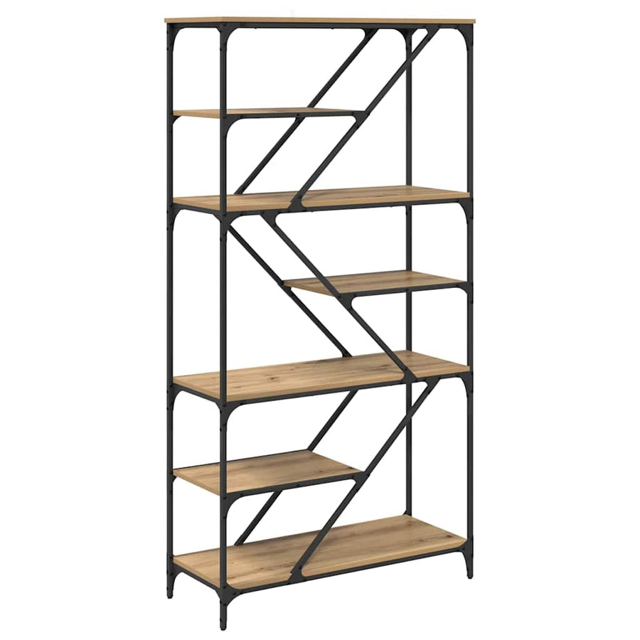 Boekenkast Artisan Eiken 91 x 36 x 176 cm Bewerkt hout
