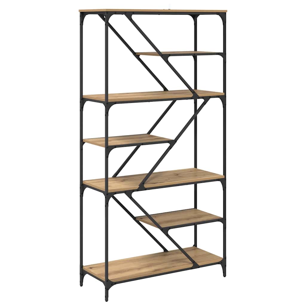 Boekenkast Artisan Eiken 91 x 36 x 176 cm Bewerkt hout