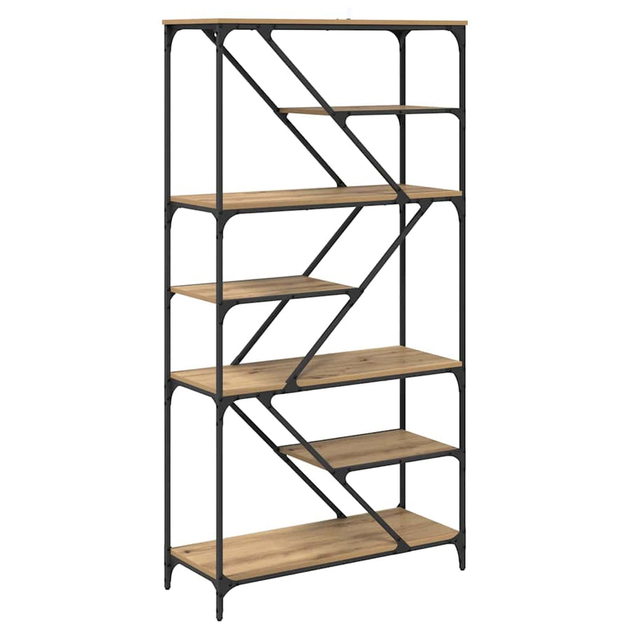 Boekenkast Artisan Eiken 91 x 36 x 176 cm Bewerkt hout
