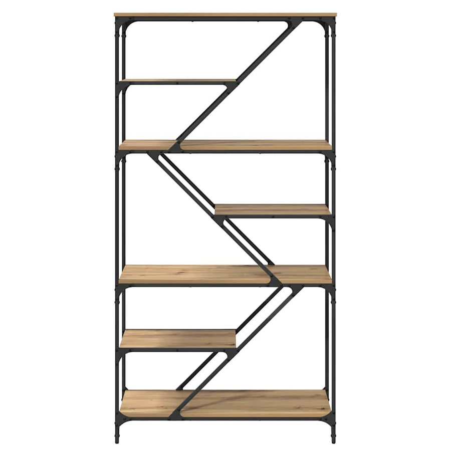 Boekenkast Artisan Eiken 91 x 36 x 176 cm Bewerkt hout