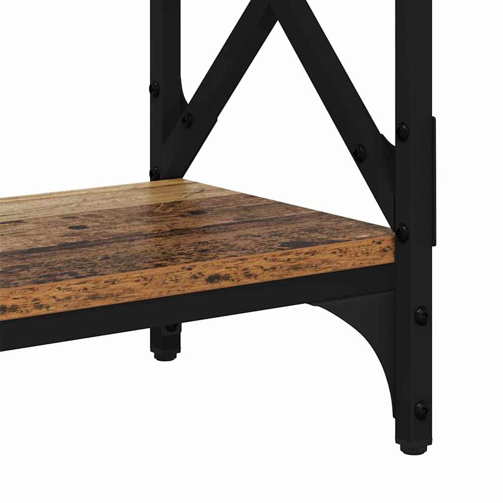 Wandtafel Oudhout 100 x 28 x 80,5 cm Bewerkt hout