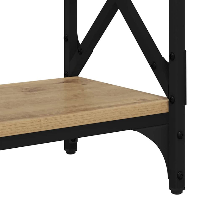 Wandtafel Artisan Eiken 100 x 28 x 80,5 cm Bewerkt hout
