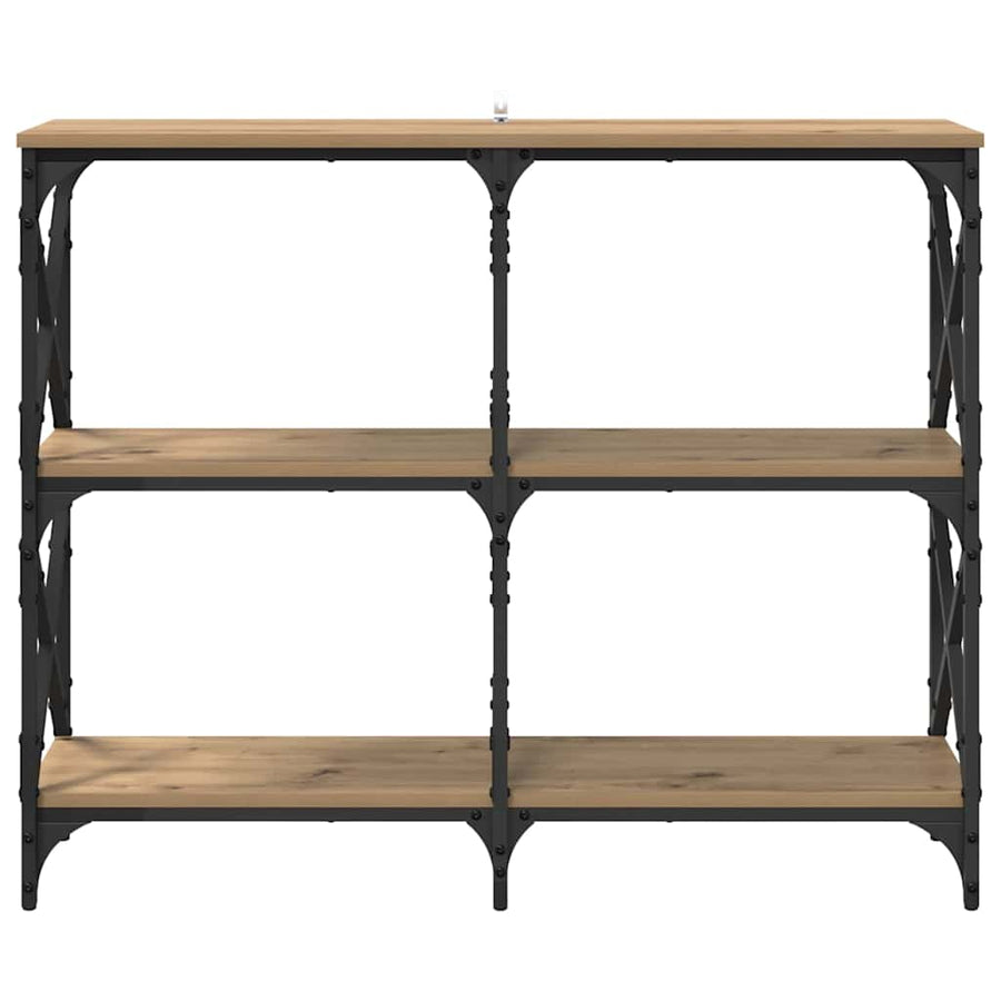 Wandtafel Artisan Eiken 100 x 28 x 80,5 cm Bewerkt hout