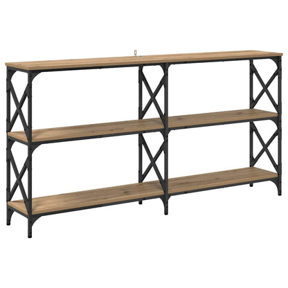 Wandtafel Artisan Eiken 156 x 28 x 80,5 cm Bewerkt hout