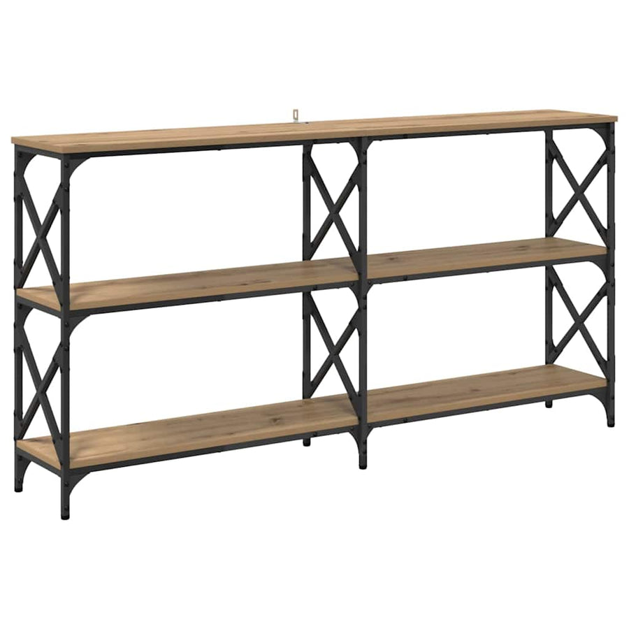 Wandtafel Artisan Eiken 156 x 28 x 80,5 cm Bewerkt hout