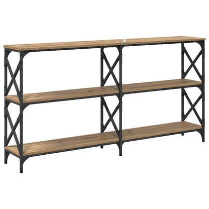 Wandtafel Artisan Eiken 156 x 28 x 80,5 cm Bewerkt hout