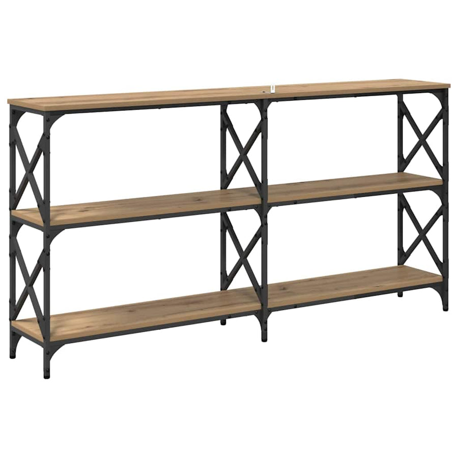Wandtafel Artisan Eiken 156 x 28 x 80,5 cm Bewerkt hout