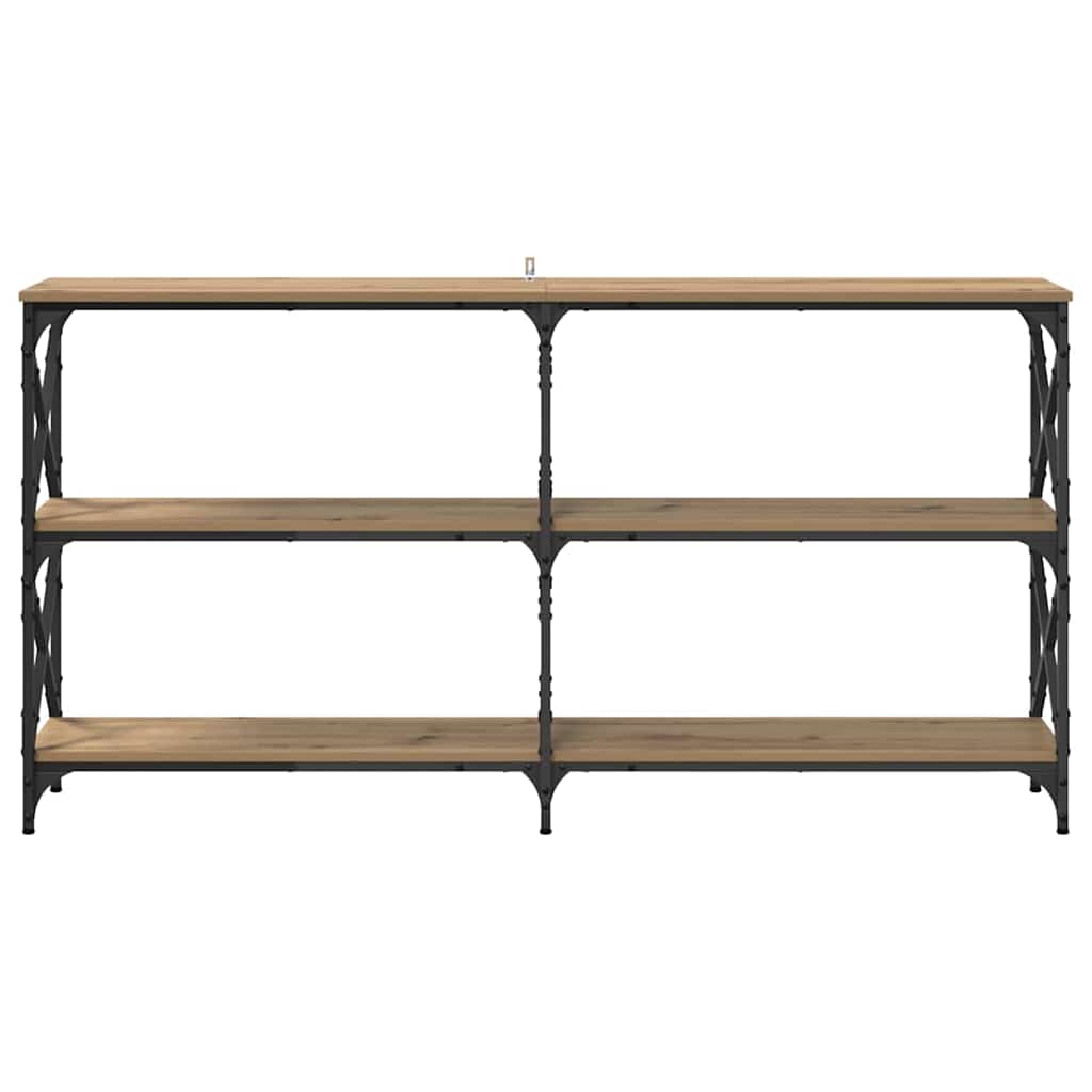 Wandtafel Artisan Eiken 156 x 28 x 80,5 cm Bewerkt hout