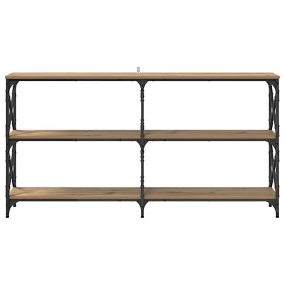 Wandtafel Artisan Eiken 156 x 28 x 80,5 cm Bewerkt hout