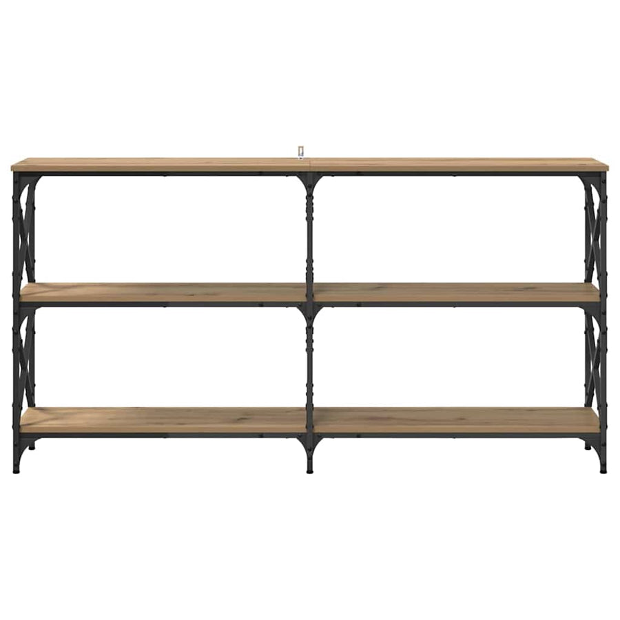 Wandtafel Artisan Eiken 156 x 28 x 80,5 cm Bewerkt hout