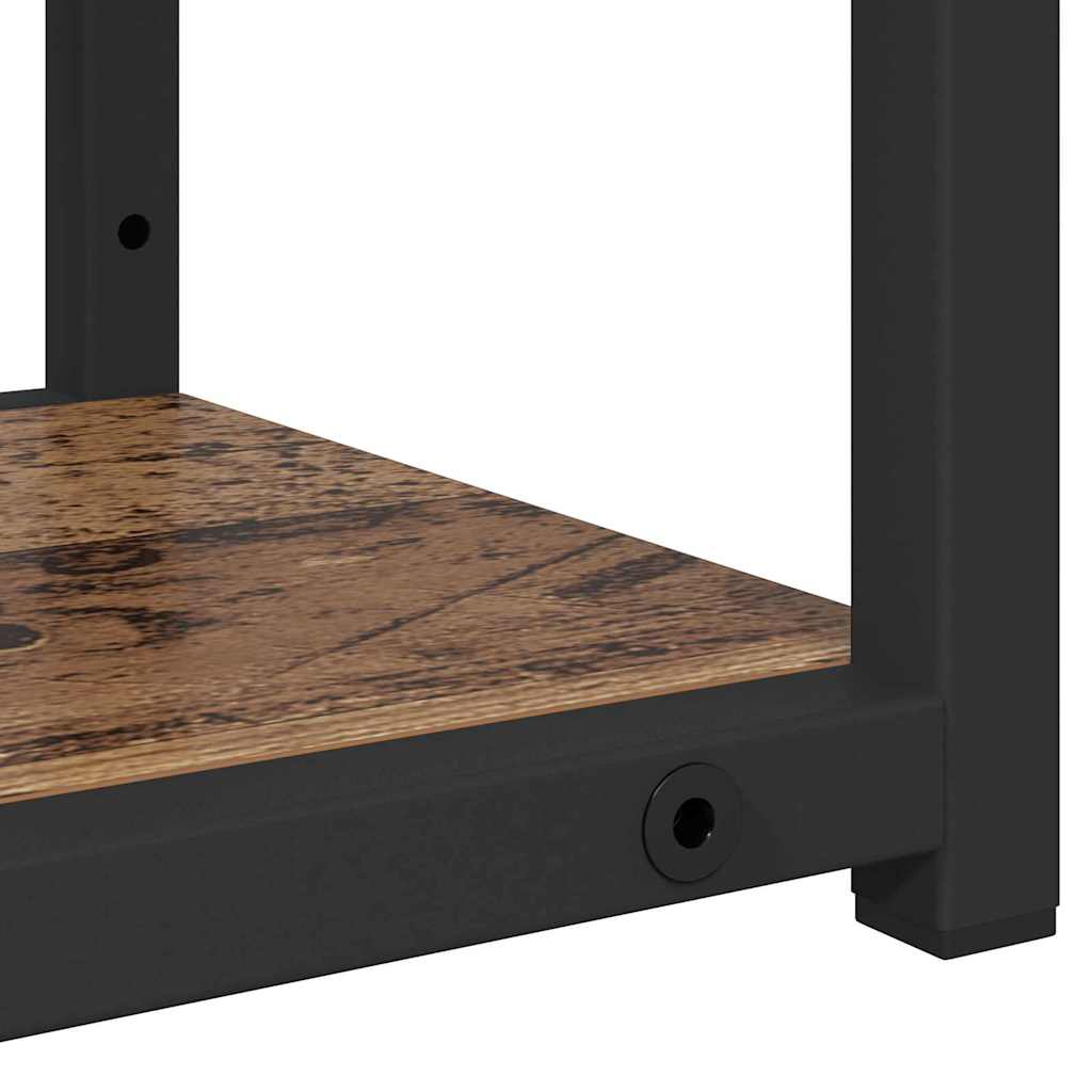 Wandplank met plank Oud Hout 80 x 21 x 78,5 cm Bewerkt hout