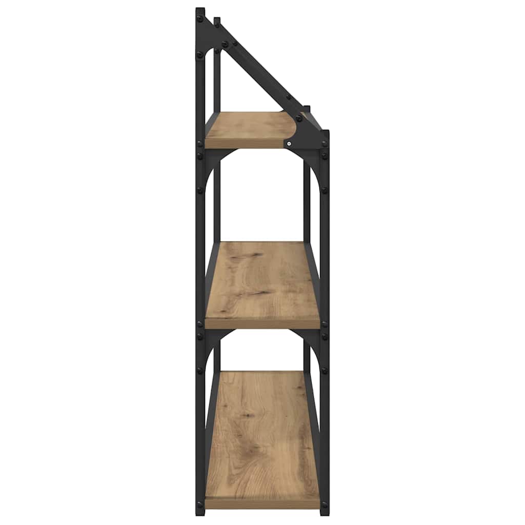 Wandplank Artisan Eiken 80 x 21 x 78,5 cm Bewerkt hout