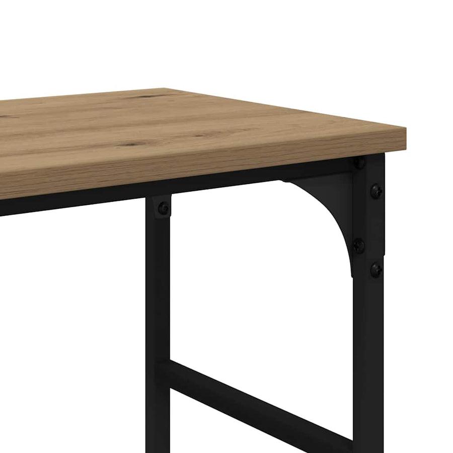 Wandtafel Artisan Eiken 150 x 29 x 76,5 cm Bewerkt hout