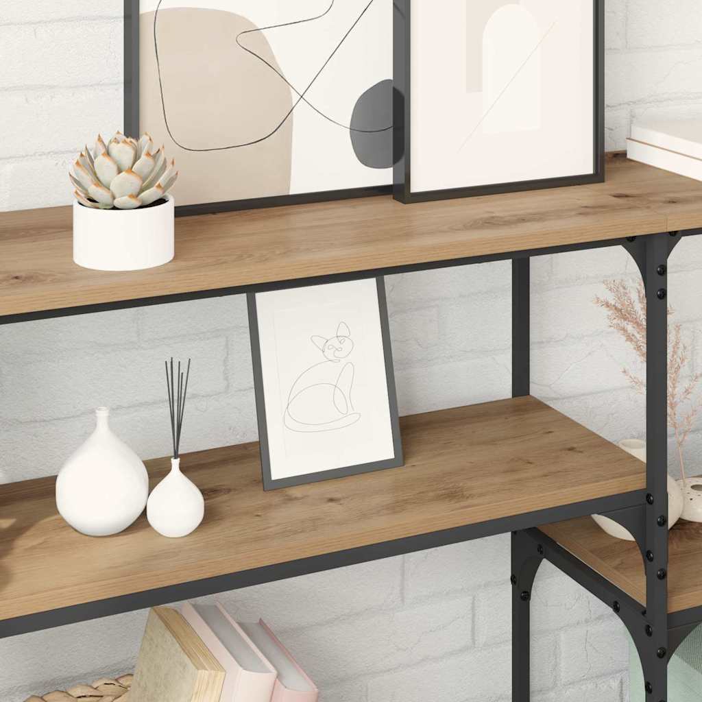 Wandtafel Artisan Eiken 150 x 29 x 76,5 cm Bewerkt hout
