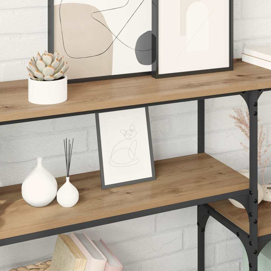 Wandtafel Artisan Eiken 150 x 29 x 76,5 cm Bewerkt hout