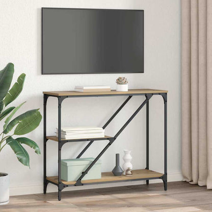Wandtafel Artisan Eiken 88,5 x 30 x 75 cm Bewerkt hout