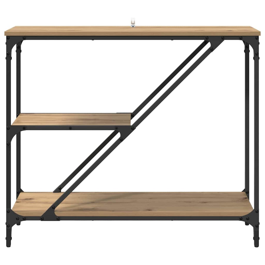 Wandtafel Artisan Eiken 88,5 x 30 x 75 cm Bewerkt hout