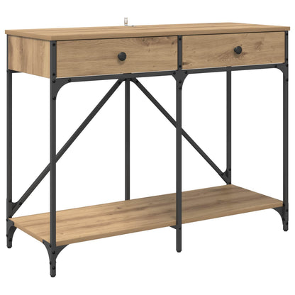 Wandtafel Artisan Eiken 100 x 39 x 78,5 cm Bewerkt hout