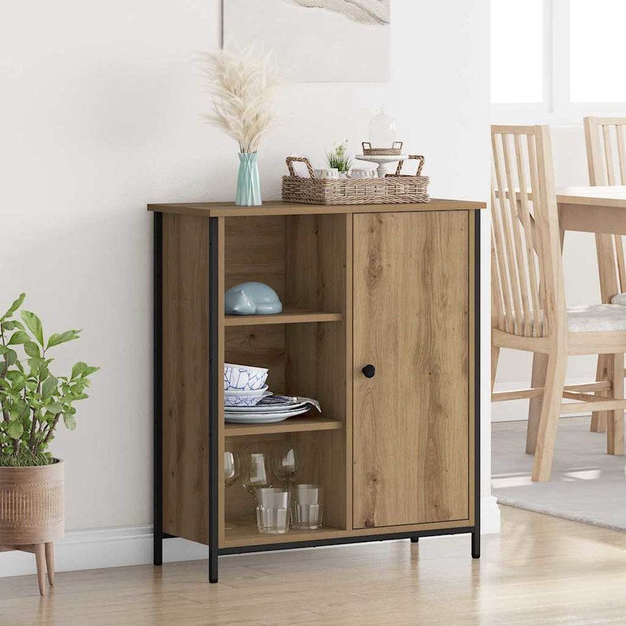 Dressoir Artisan Eiken 70 x 30 x 80 cm Bewerkt hout